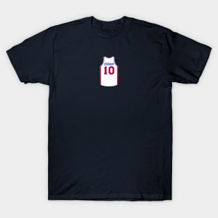 Dennis Rodman Detroit Jersey Qiangy T-Shirt
